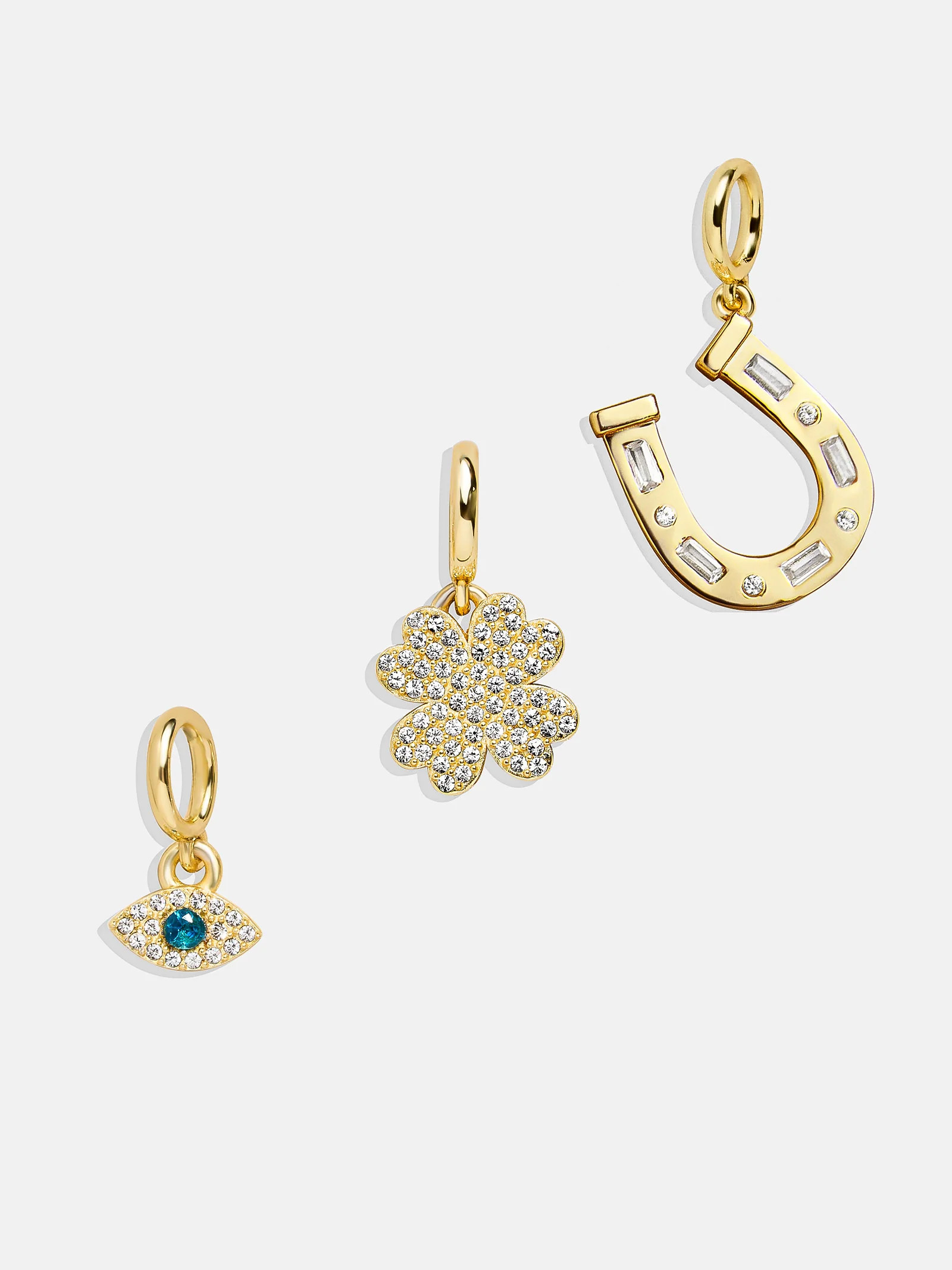 Luck Cluster Charm - Horseshoe | BaubleBar (US)