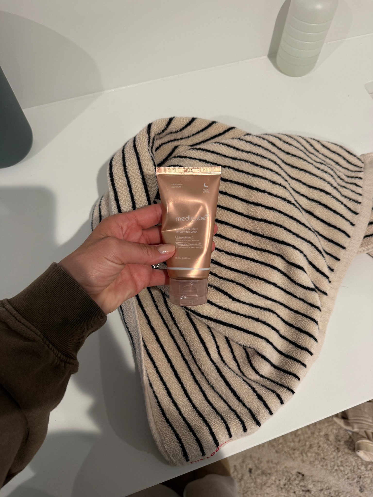 The collagen mask I use over my other skincare, peel off in the morning! 

#LTKSaleAlert #LTKBeauty