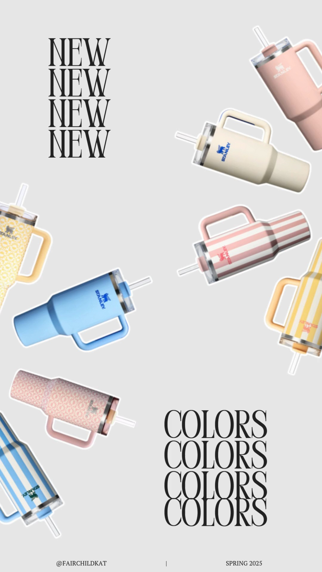 Dying over these new Stanley colors for Summer 2025!!!! 

