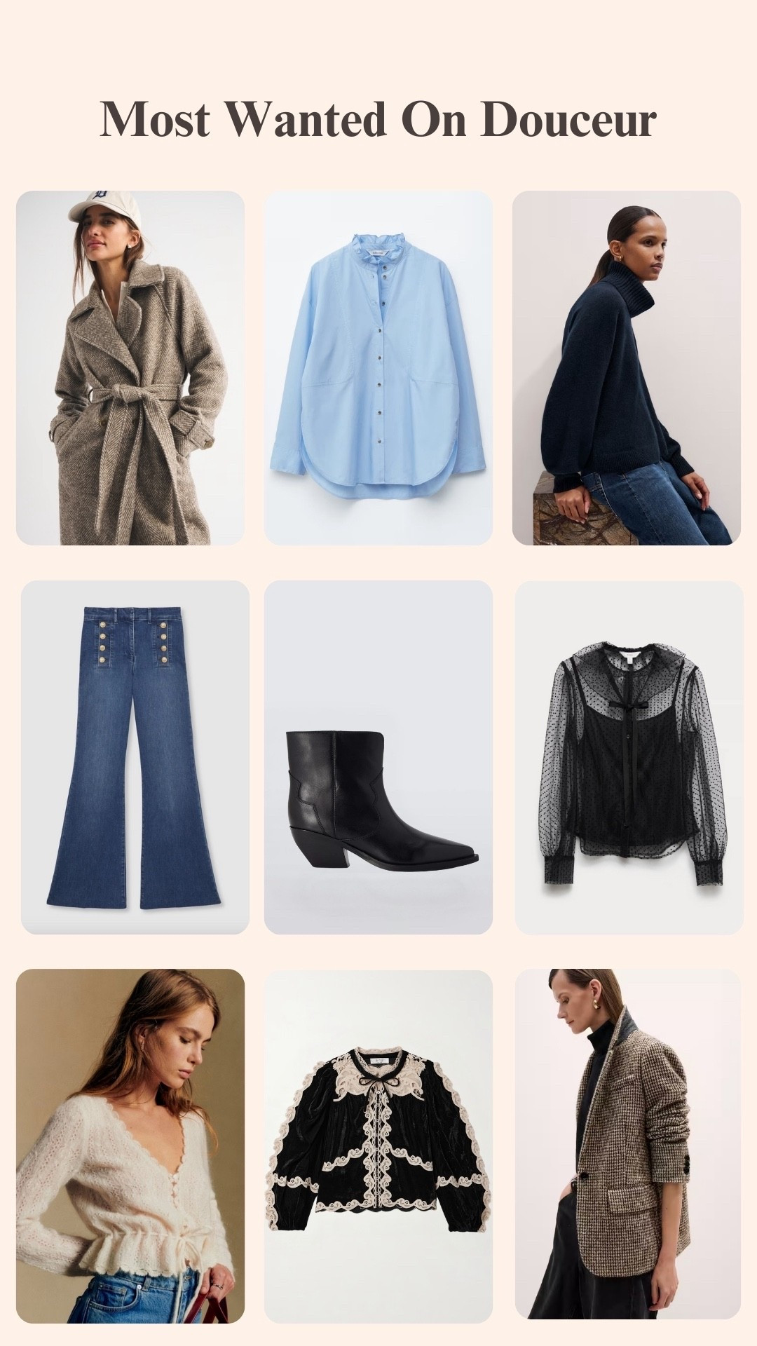 Most wanted on Douceur this week… 👀

#LTKeurope #LTKover50style #LTKuk