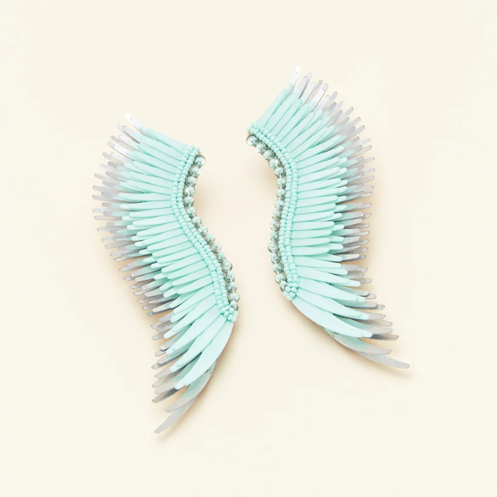 Madeline Earrings Seafoam | Mignonne Gavigan
