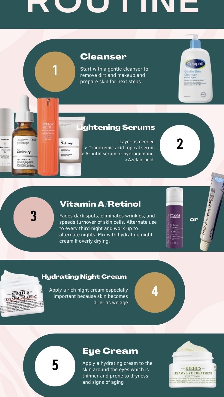 Nighttime Melasma Skincare Routine 


#LTKSeasonal #LTKBeauty