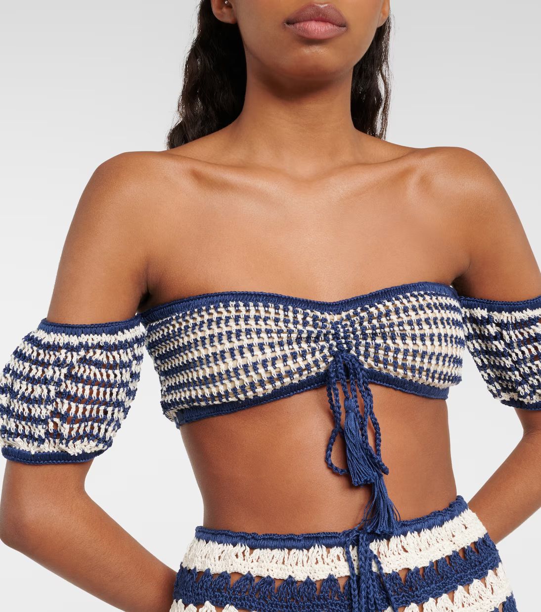 Sunset Leah crochet cotton top | Mytheresa (US/CA)