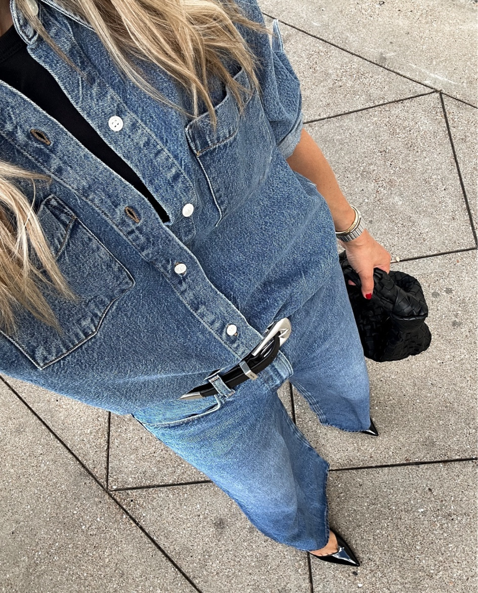 Fashion Jackson wearing fall outfit, denim outfit, Nashville outfit, #falloutfits #fall 

#LTKFindsUnder100 #LTKOver40 #LTKStyleTip