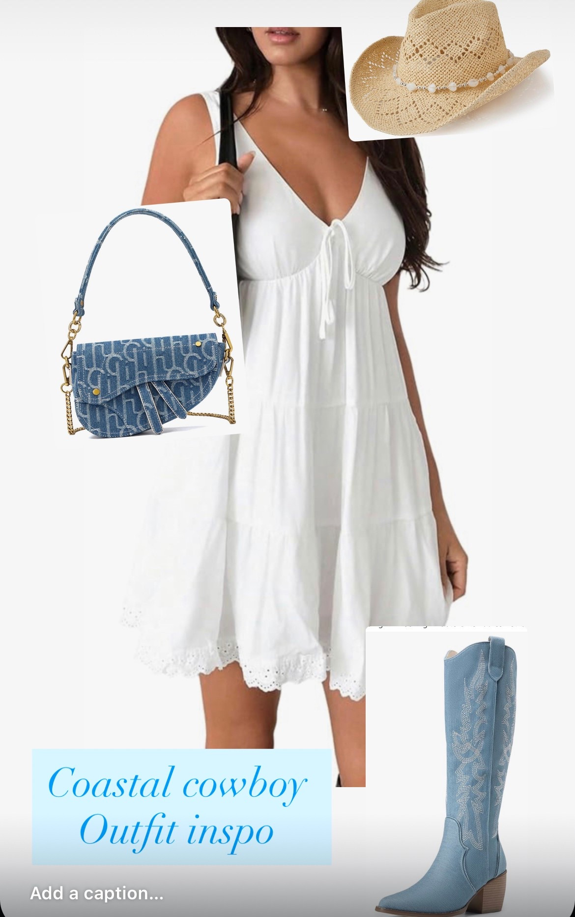 Coastal cowboy outfit inspo 
Perfect for a country concert or fun night out


#LTKFindsUnder50 #LTKStyleTip