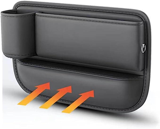Car Seat Gap Filler Organizer, Auto Console Side Storage Box with Cup Holder for Car Front Seat O... | Amazon (US)
