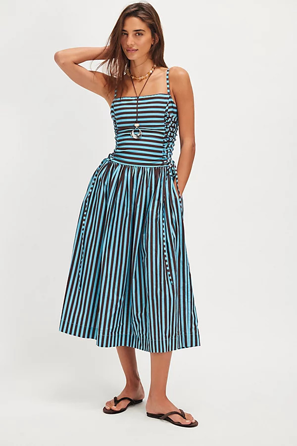 Damson Madder Angelina Midi Dress | Free People (Global - UK&FR Excluded)