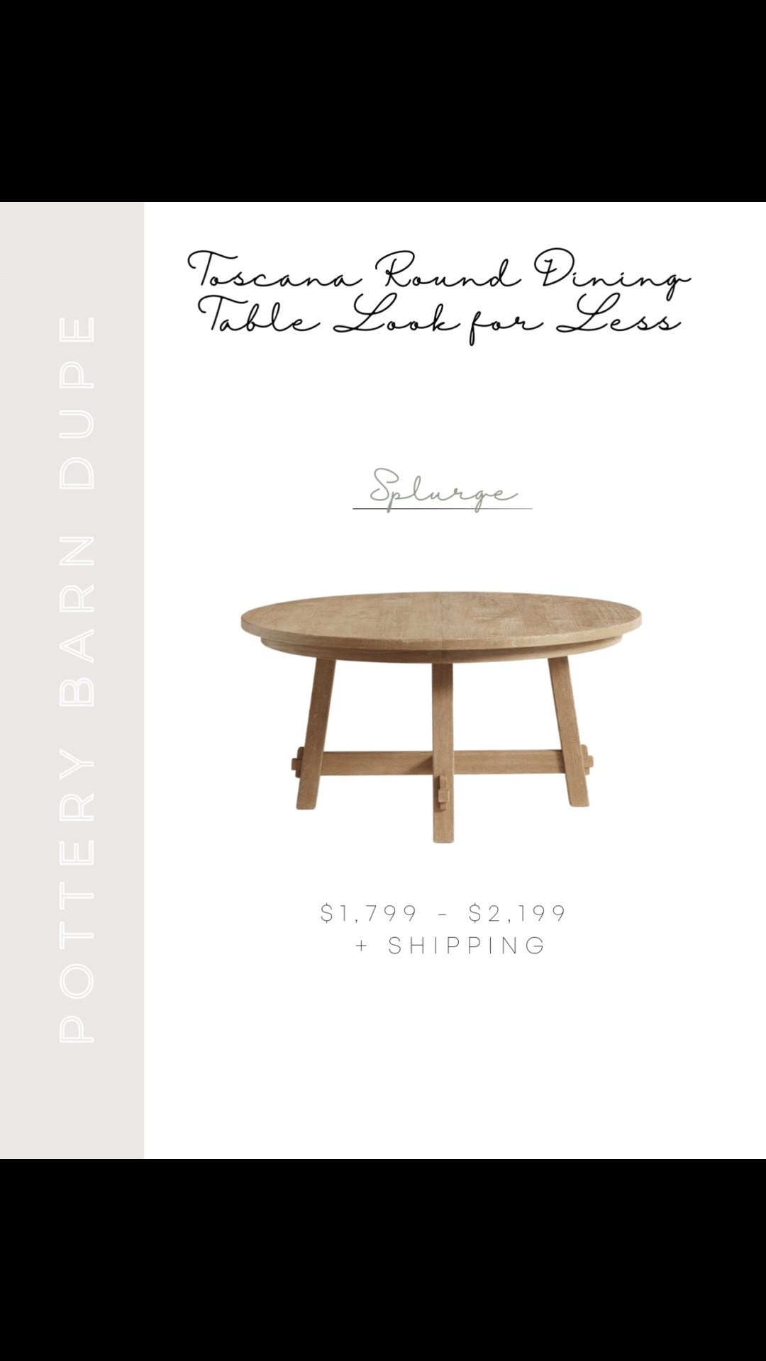 Pottery Barn Toscana round table dupe! Pottery barn dupe, Toscana round extendable dining table, farmhouse dining table, sea drift finish, pottery barn inspired, pottery barn look for less, pottery barn look alike, pottery barn dining table, pottery barn dining room, pottery barn sea drift table, pottery barn extending dining table, round extending dining table, round extendable dining table, neutral home, neutral home aesthetic, transitional home, transitional home aesthetic, cozy home decor, cozy home aesthetic 



#LTKSaleAlert #LTKHome #LTKCyberWeek