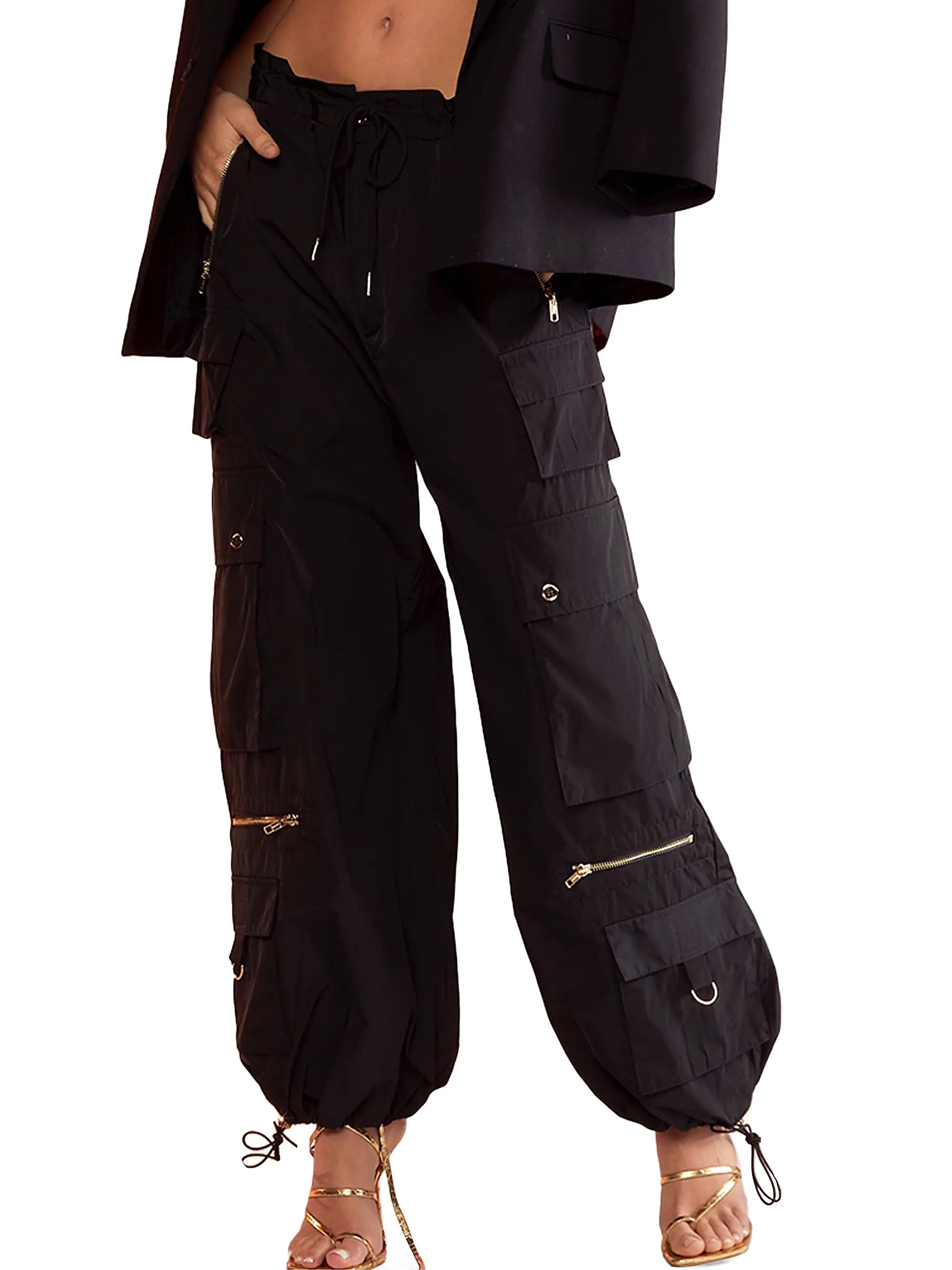 Relaxed Nylon Cargo Pants | Saks Fifth Avenue