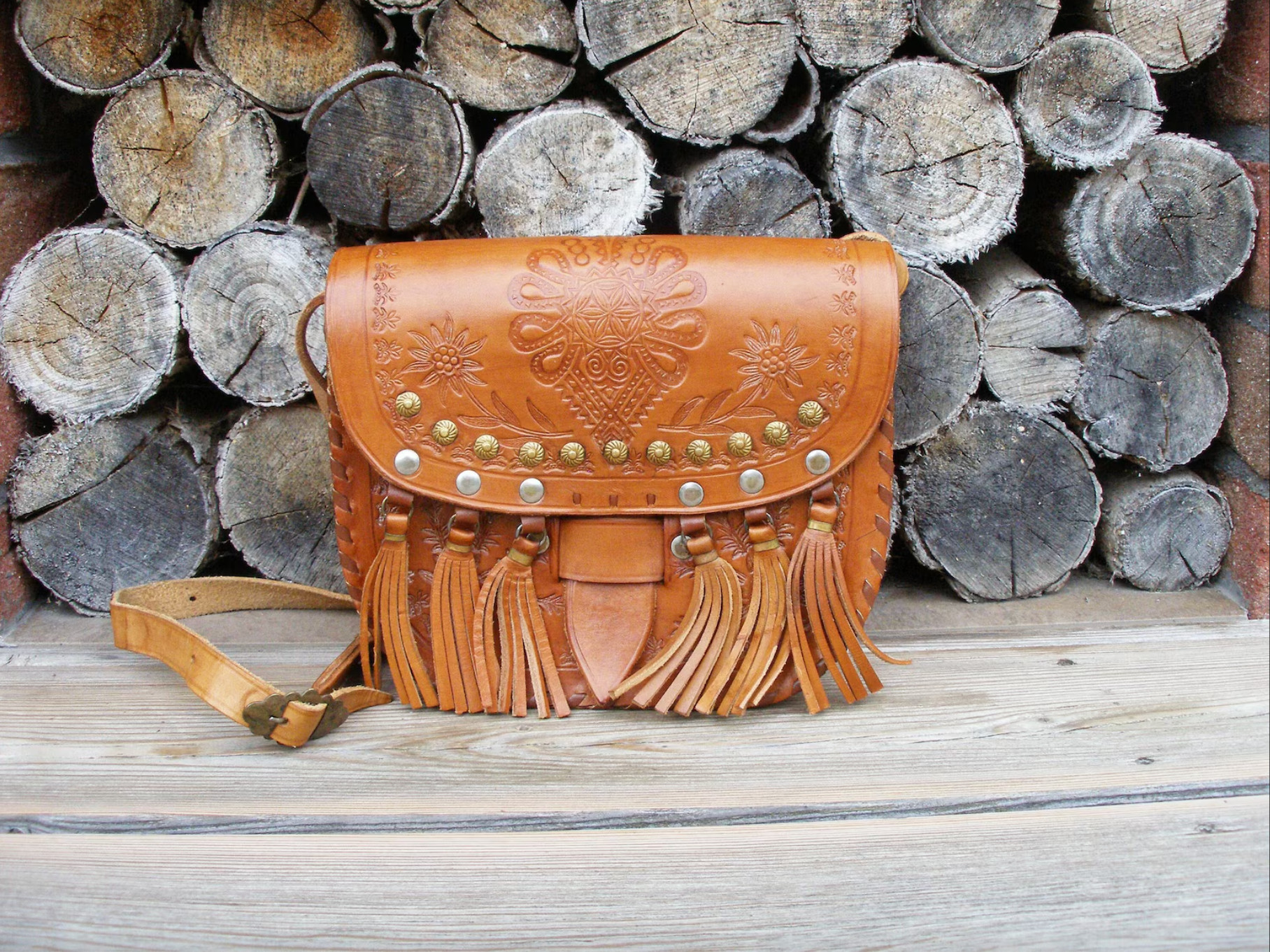 Vintage Boho Leather Bag  

 #LTKspring #LTKsale #LTKbag