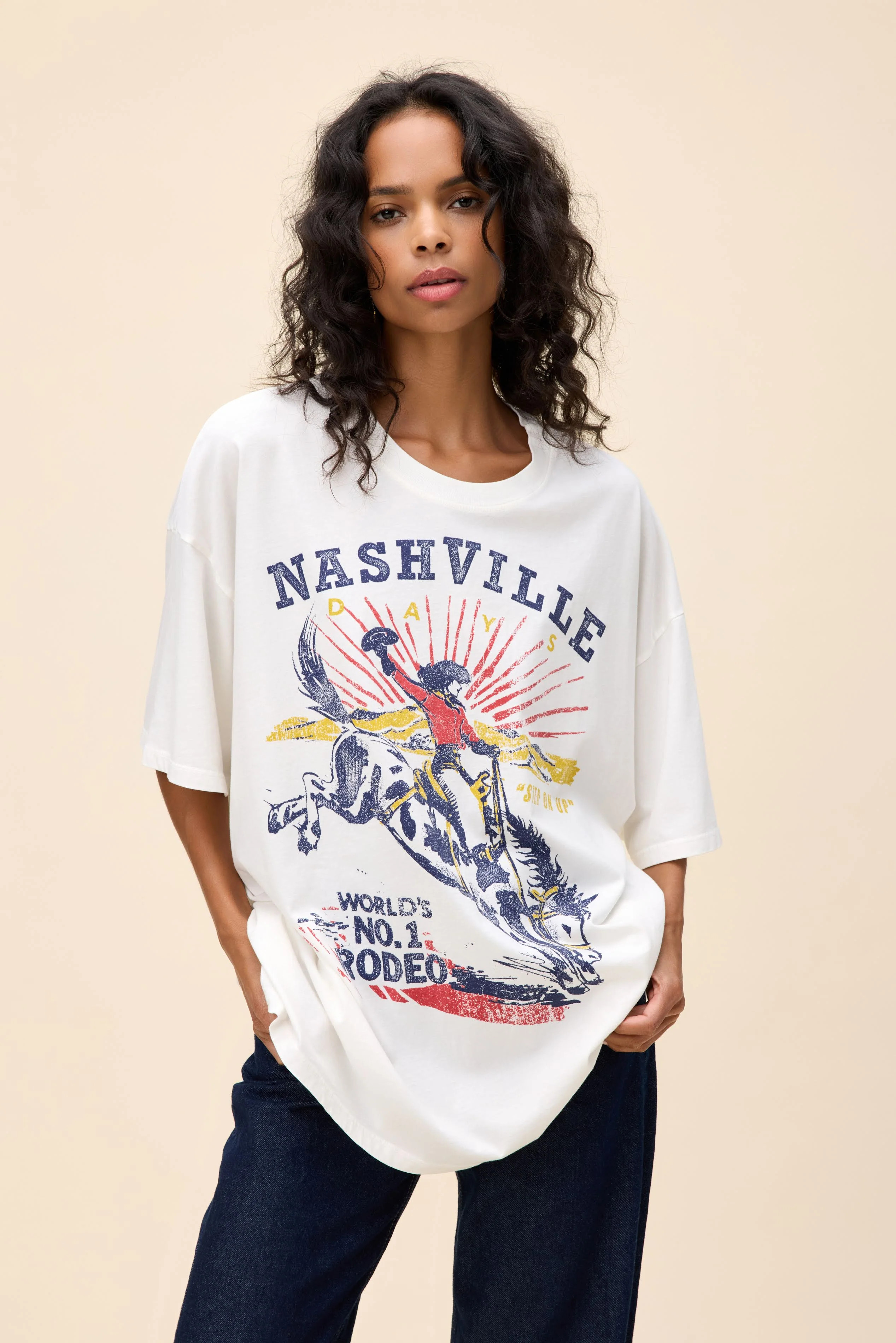 Nashville Rodeo OS Tee | Daydreamer