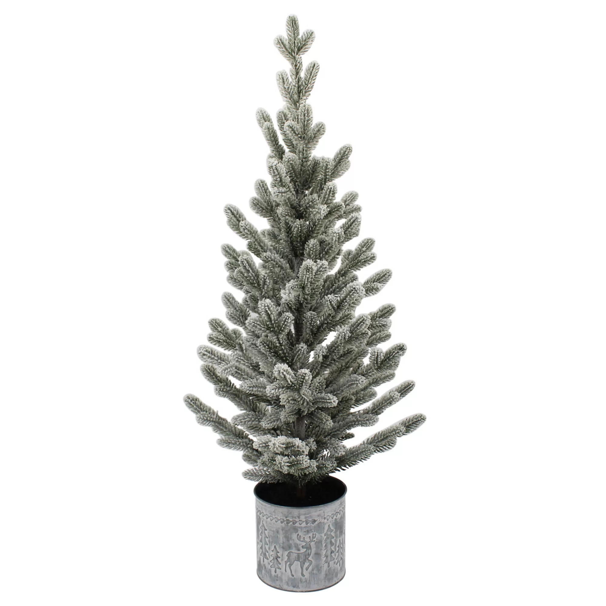 St. Nicholas Square® Embossed Snow Flocked LED Artificial Tree | Kohl's