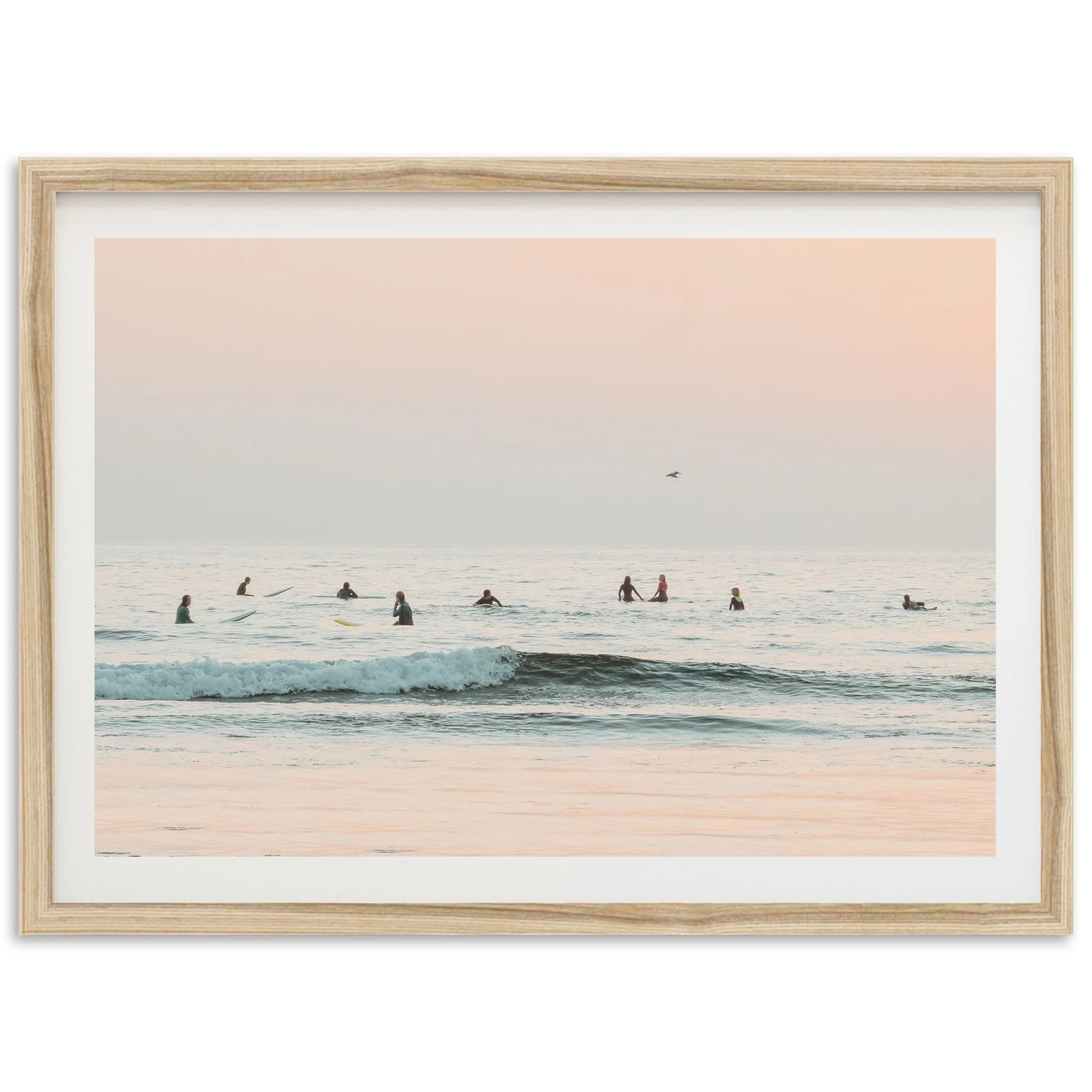 Fine Art Ocean Surf Print Vintage Minimalist California Beach House Framed Fine Art Photography W... | Etsy (US)