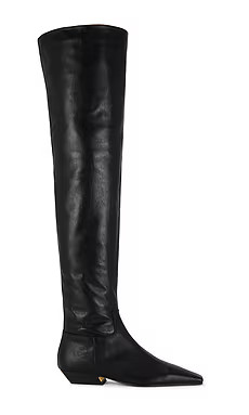 Tony Bianco Rally Over The Knee Boot in Black Venice from Revolve.com | Revolve Clothing (Global)