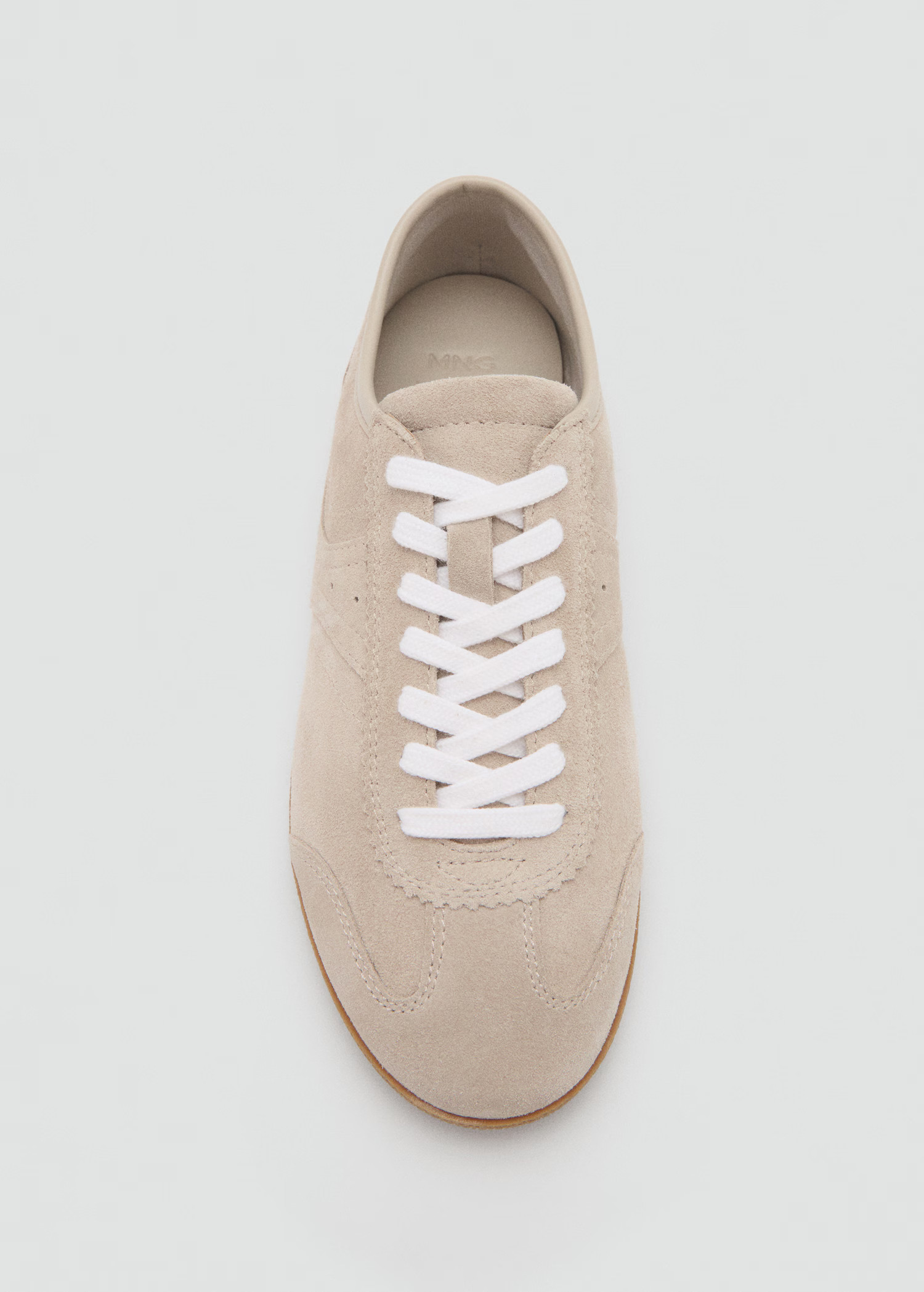 Suede trainers - Women | MANGO United Kingdom | MANGO (UK)