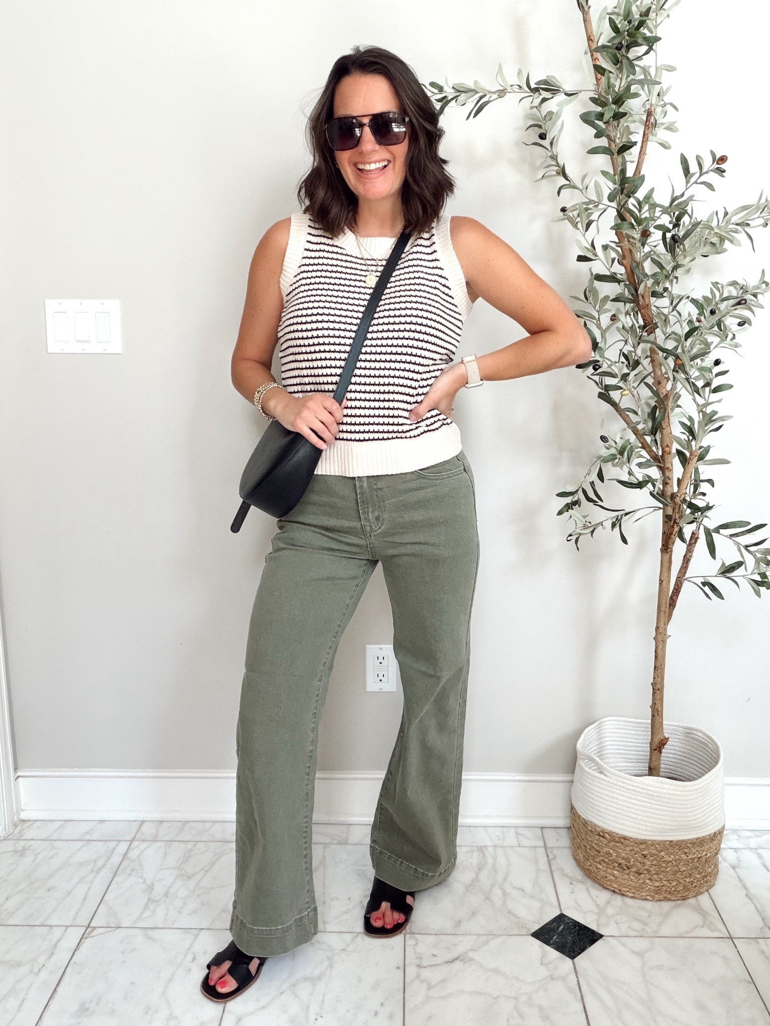 Spring outfit idea - jeans run true to size and top runs true to size! Wearing a 2 and small!



#LTKOver40 #LTKmomlife #LTKootd