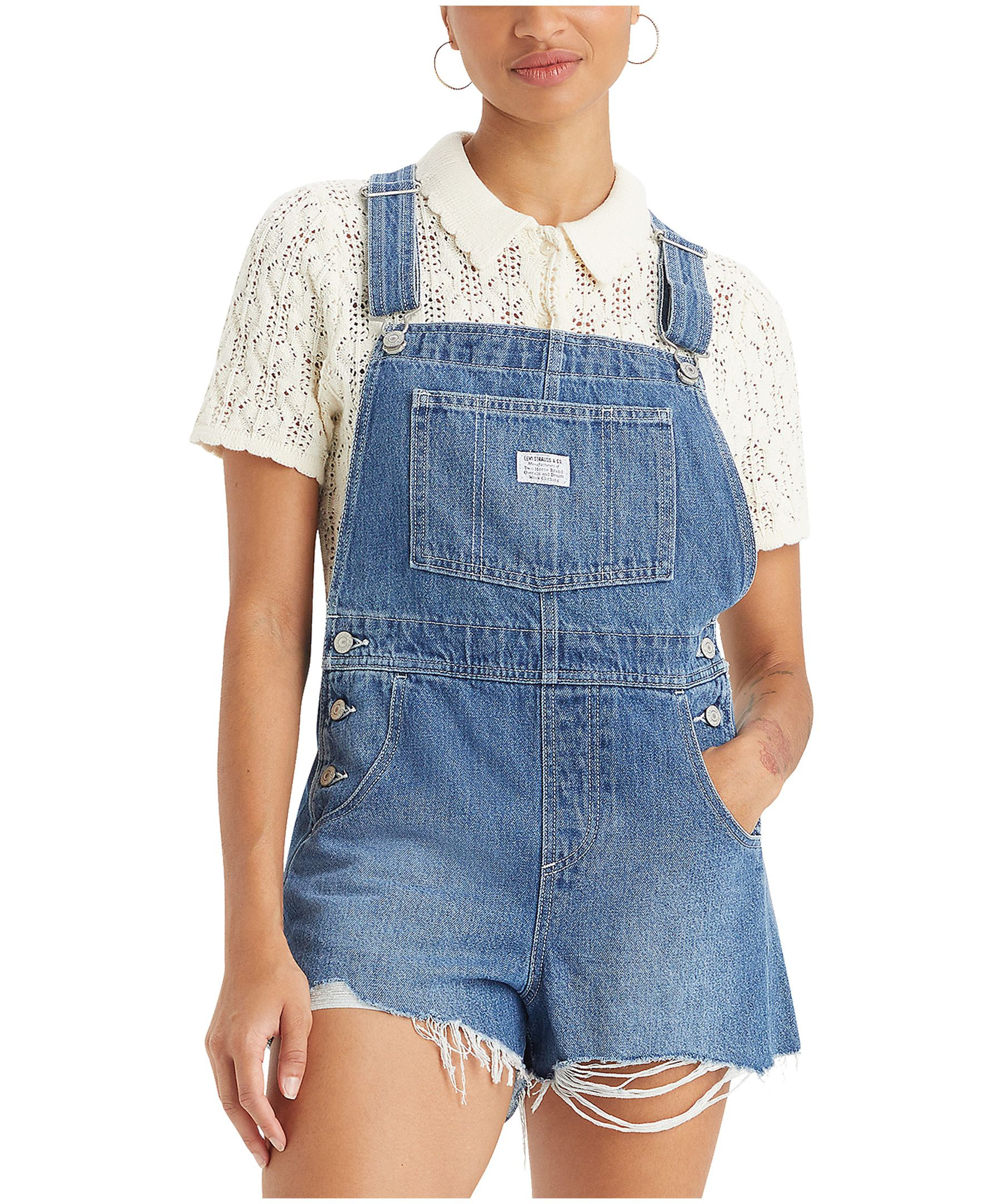 Levi's Women's Vintage Denim Shortalls #52333-0050 | Mark's - Lequipeur