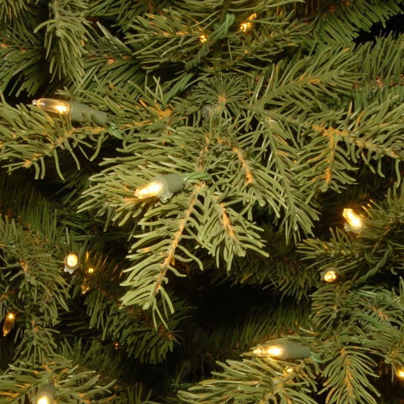 Nordic Spruce Lighted Artificial Green Spruce Christmas Tree | Wayfair North America