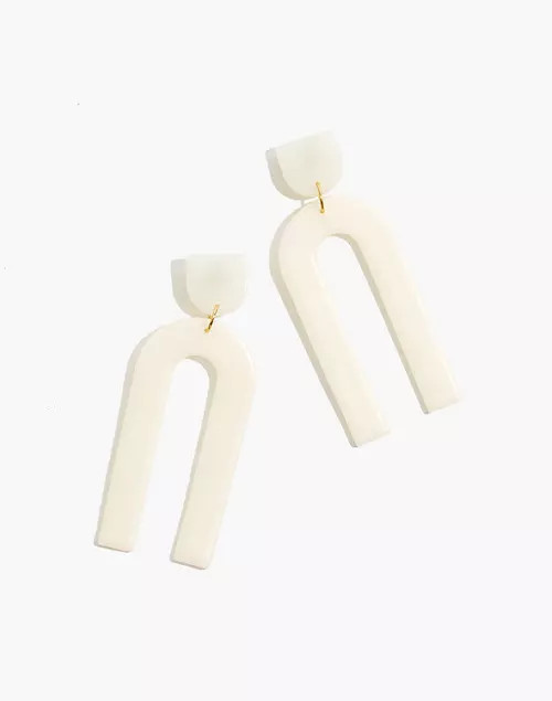 Romy Studio Tall Arch Earrings | Madewell