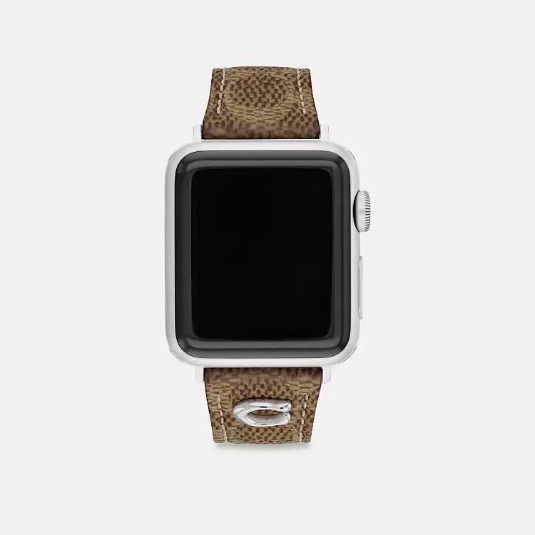 Apple Watch\u00ae Strap, 38 Mm, 40 Mm And 41 Mm | Coach (US)