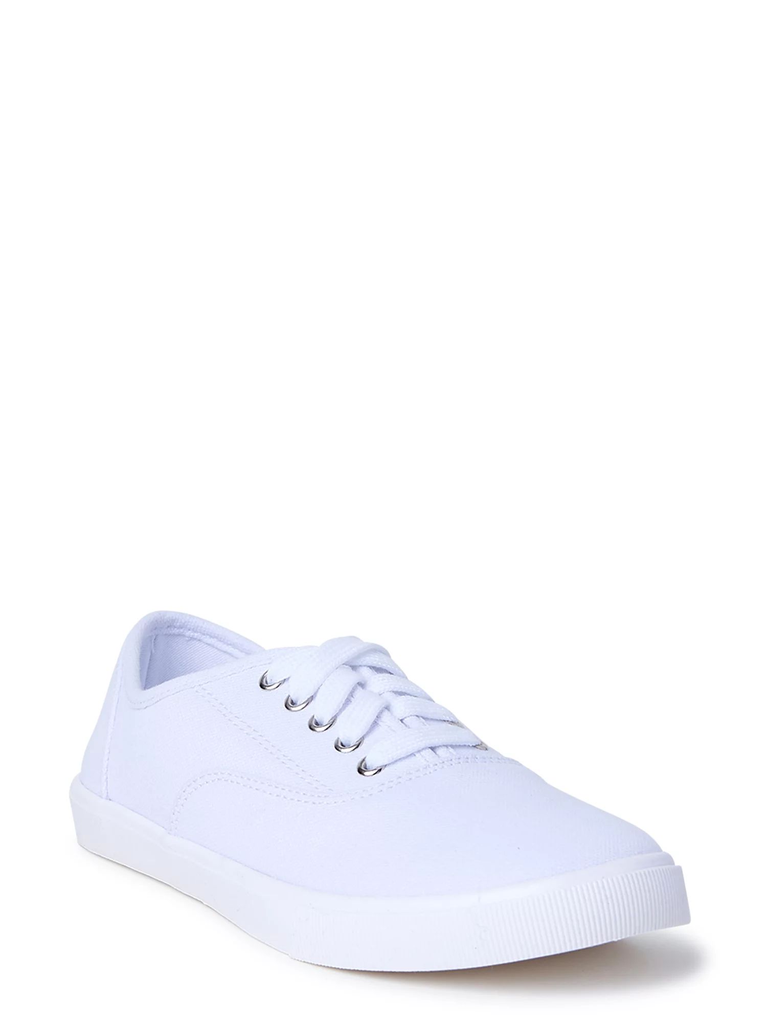 Time and Tru Women's Casual Lace Up Sneakers (Wide Width Available) | Walmart (US)