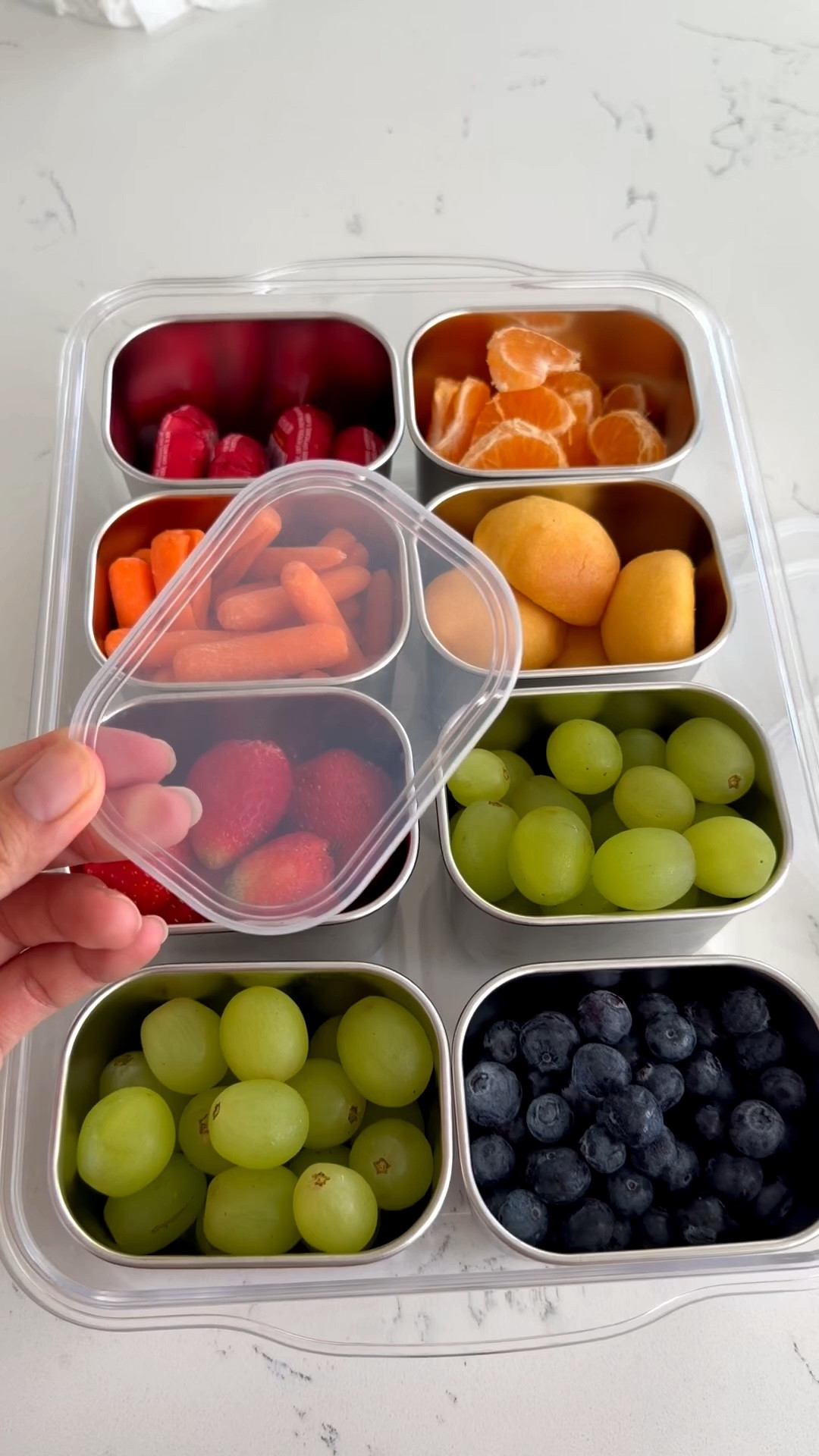Stainless steel snackle box on sale! Bigger & has individual lids!

#LTKSaleAlert #LTKTravel #LTKKids