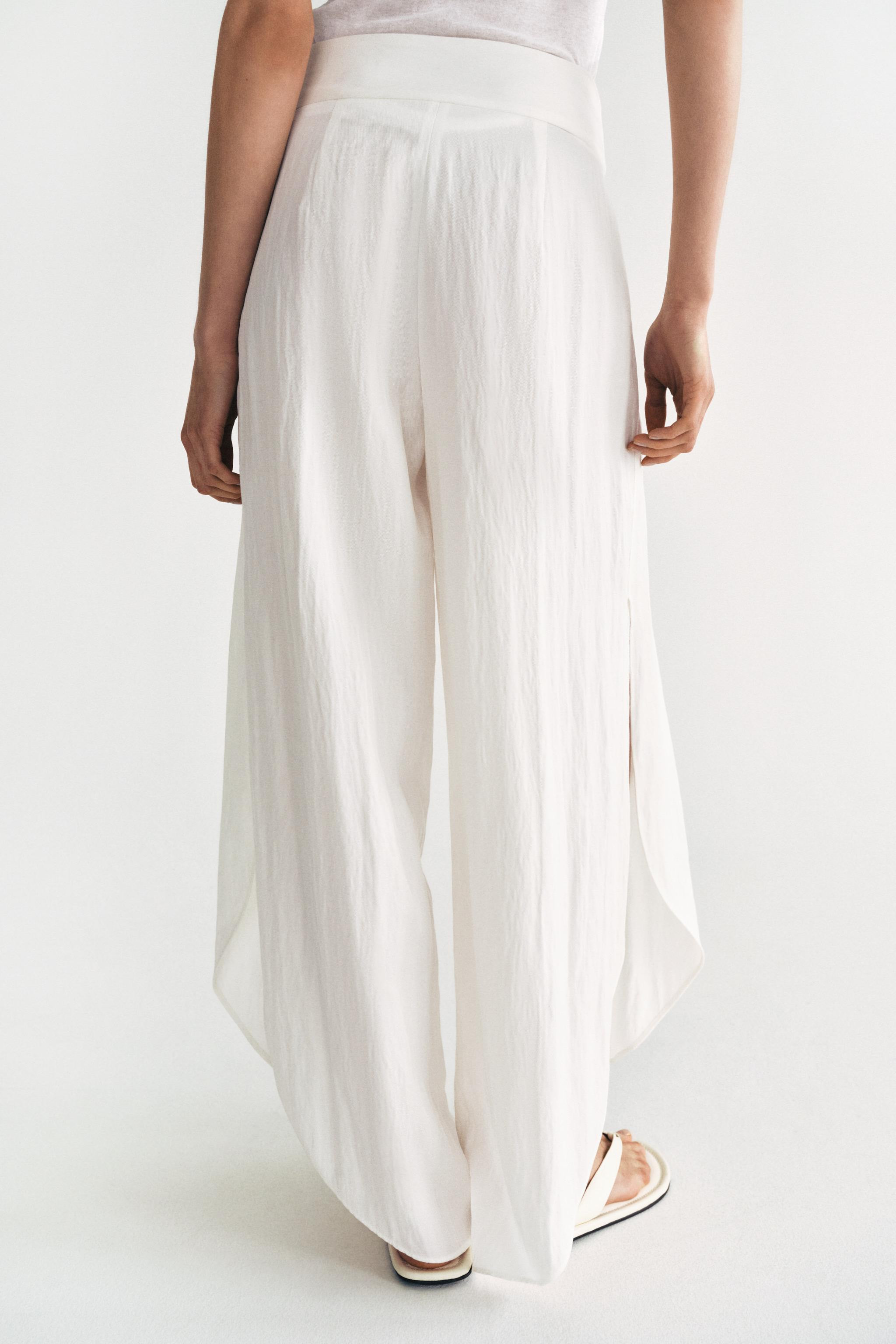ZW COLLECTION VENTED PANTS | Zara US