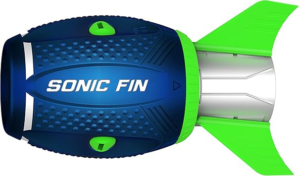 Aerobie Sonic Fin Aerodynamic High Performance Outdoor Football for Kids & Adults, Blue | Amazon (US)