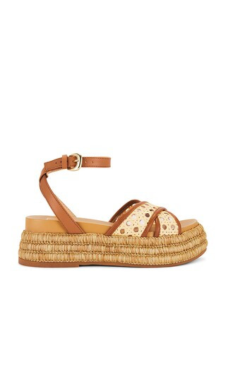 Wriley Sandal in Saddle | Revolve Clothing (Global)