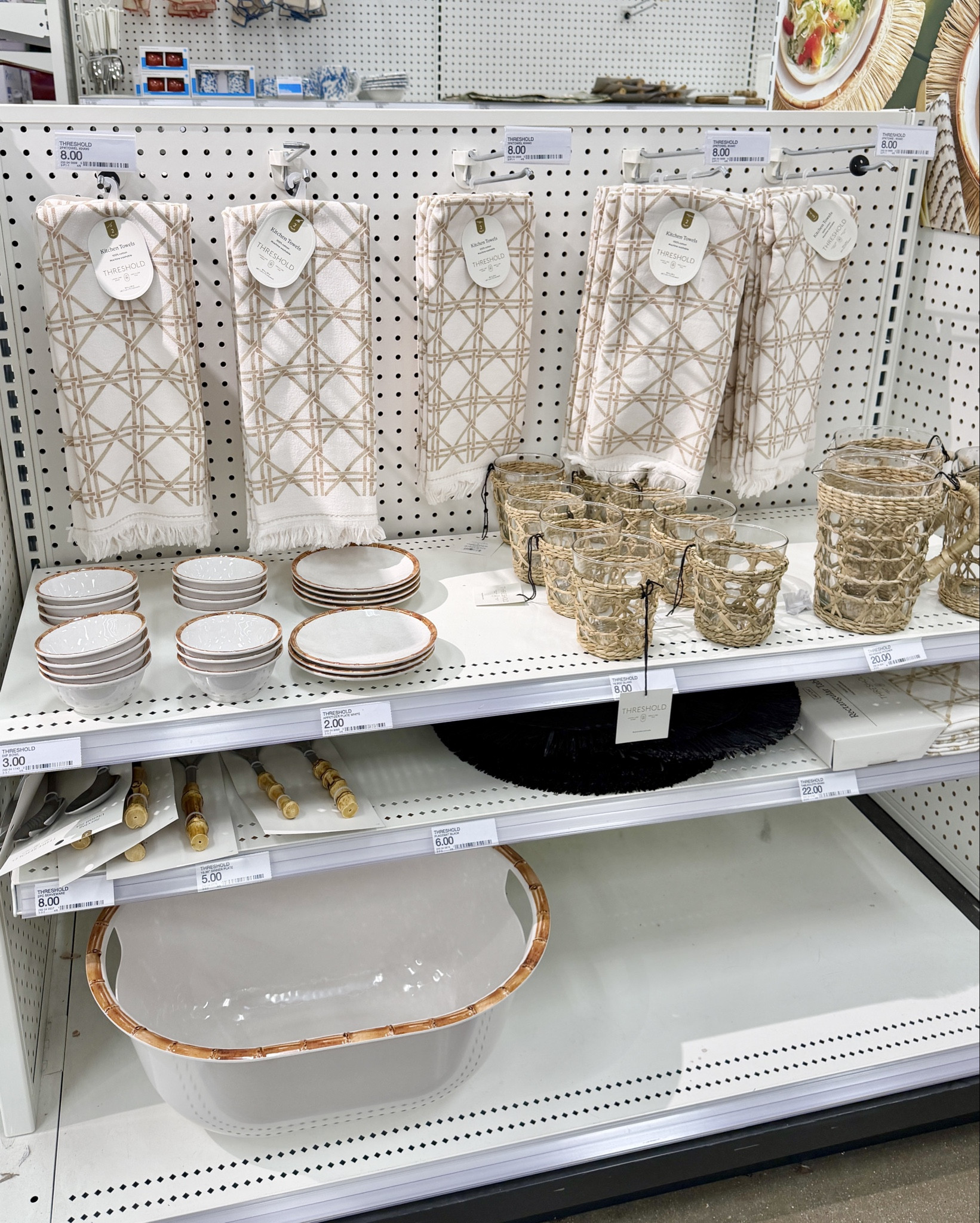 $15 bamboo beverage bucket - best piece in this collection and perfect for summer entertaining! ☀️ #target #targetdecot bamboo plates Melamine studio McGee threshold outdoor party patio plastic shatterproof bamboo plates 

#LTKHome #LTKSaleAlert #LTKSeasonal