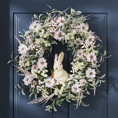 Bunny Blossom Wreath | Grandin Road