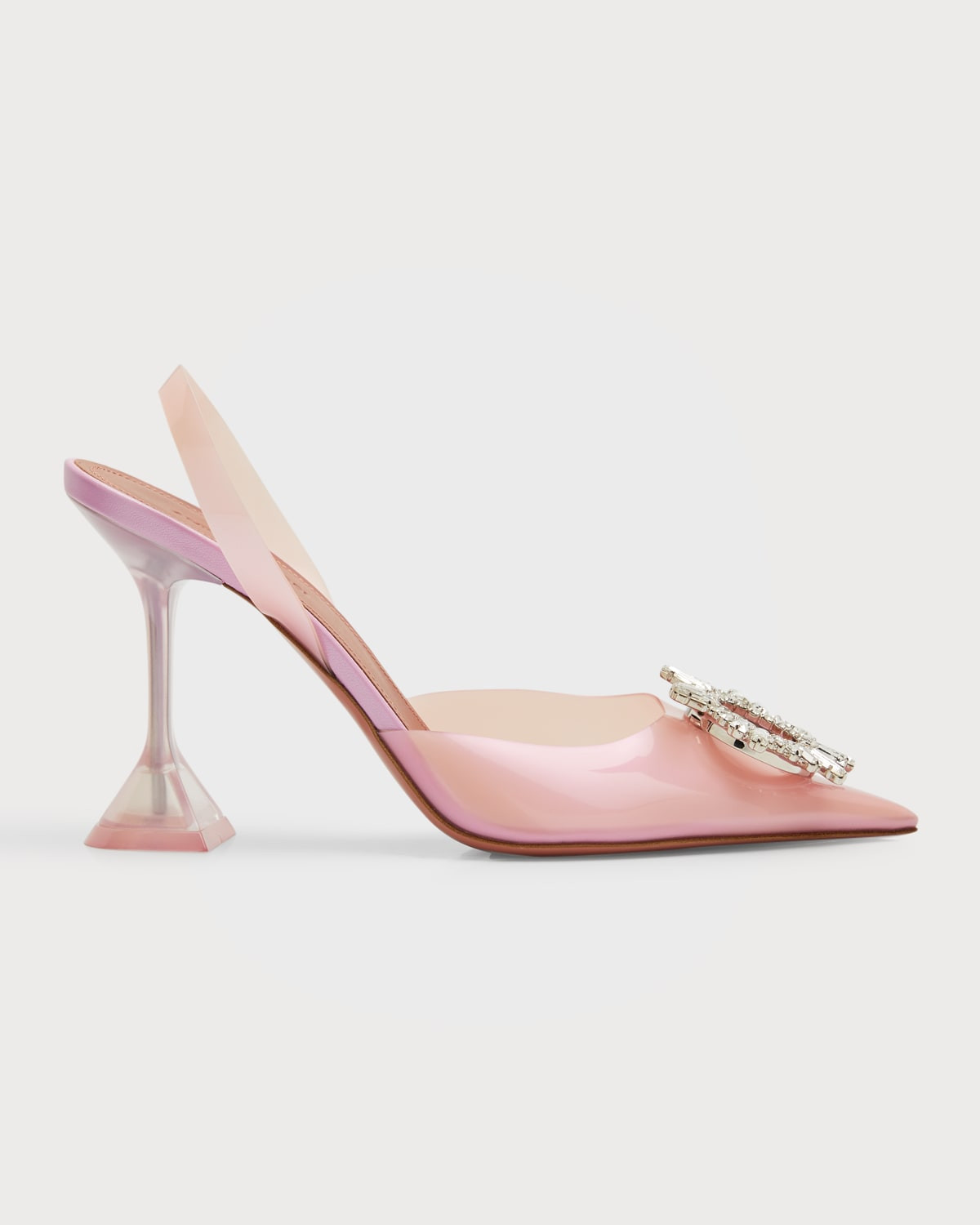 Begum 90mm 'Glass' Slingback Pumps | Neiman Marcus