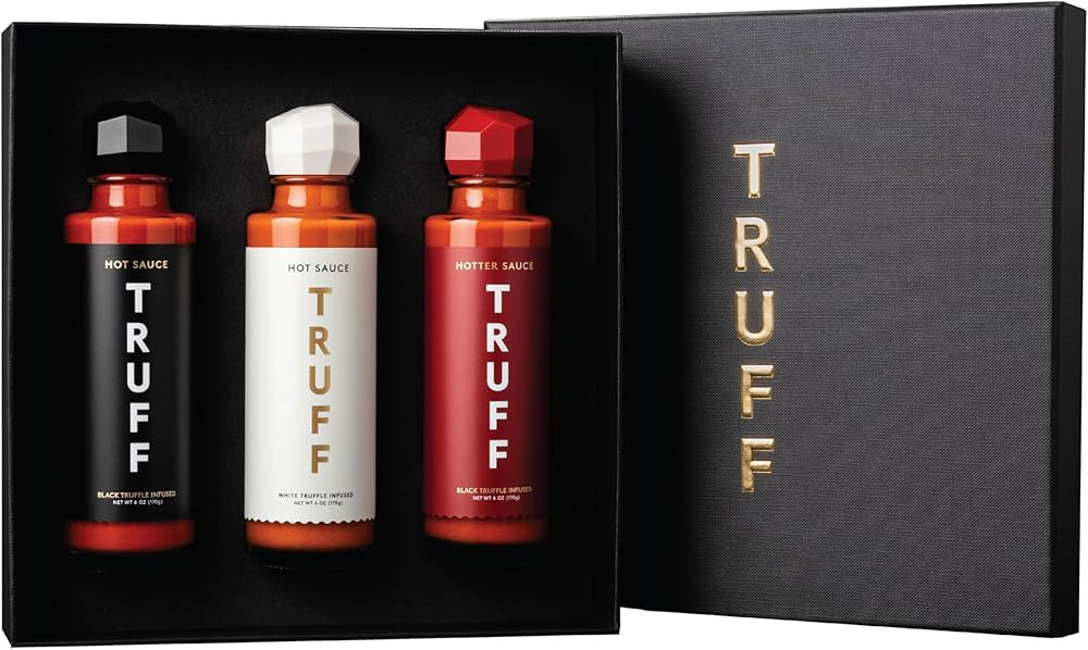 TRUFF Hot Sauce Variety Pack, Gourmet Hot Sauce Set of Original, Hotter and Limited White Edition... | Amazon (US)
