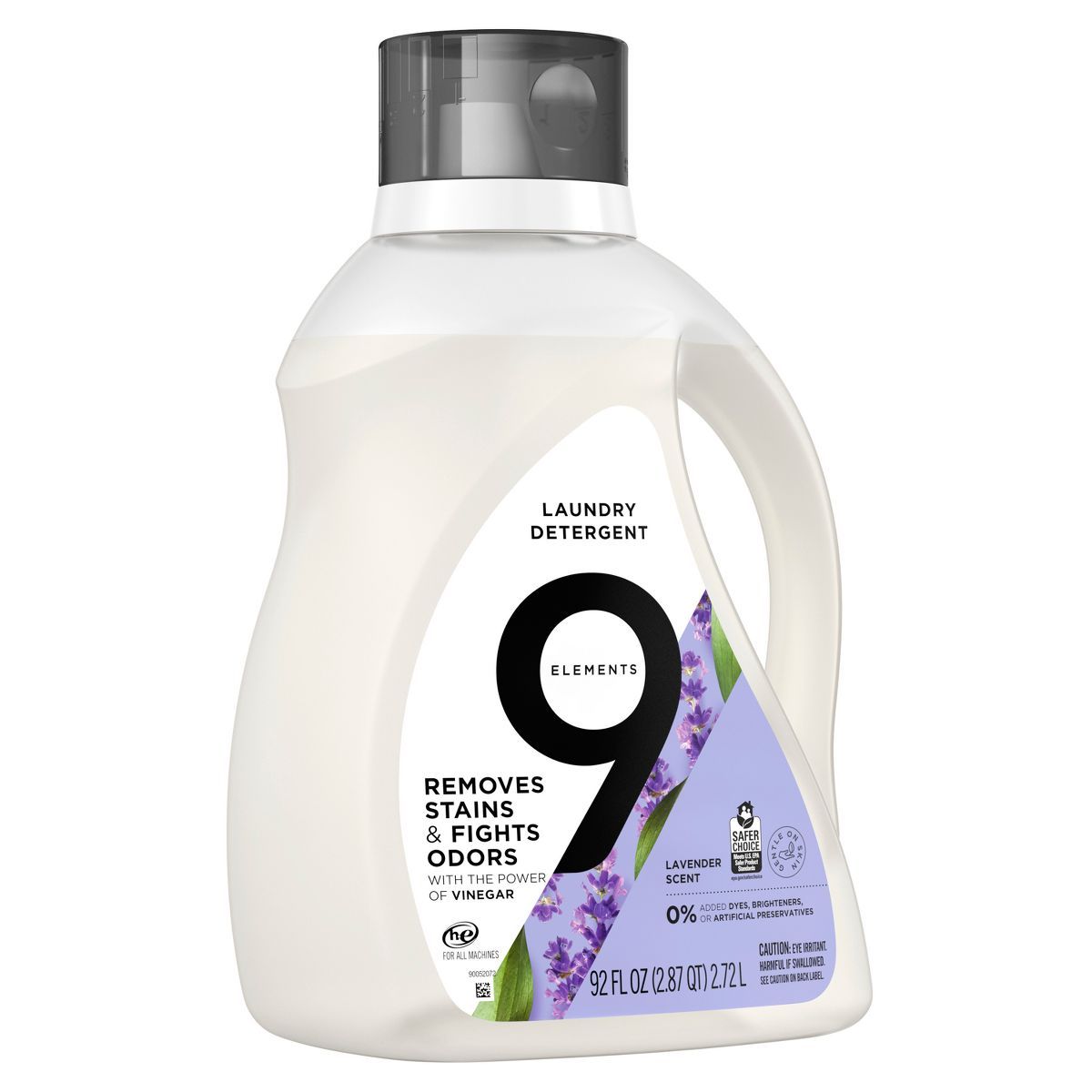 9 Elements LQ Laundry Detergent - Lavender | Target