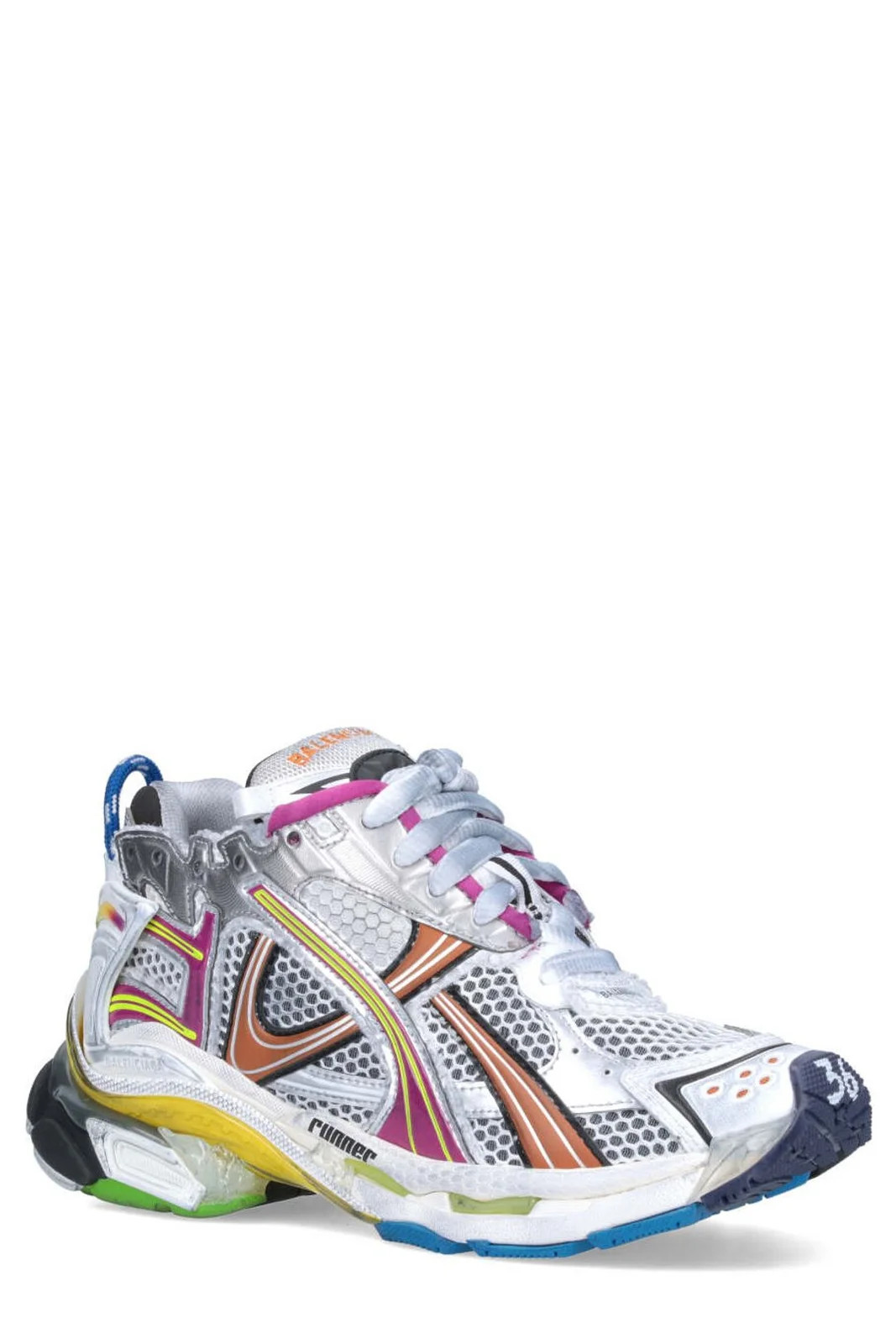 Balenciaga Mesh Panelled Sneakers | Cettire Global