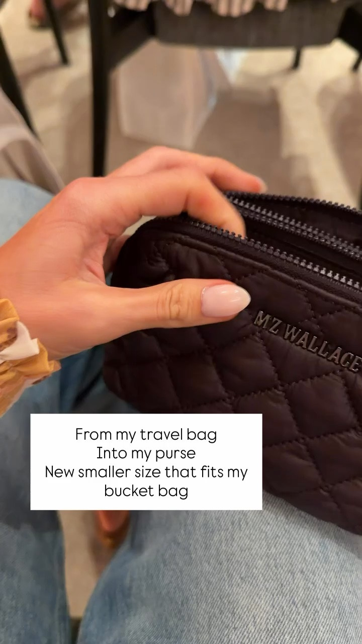 New small cosmetic bag from MZ Wallace

#LTKTravel