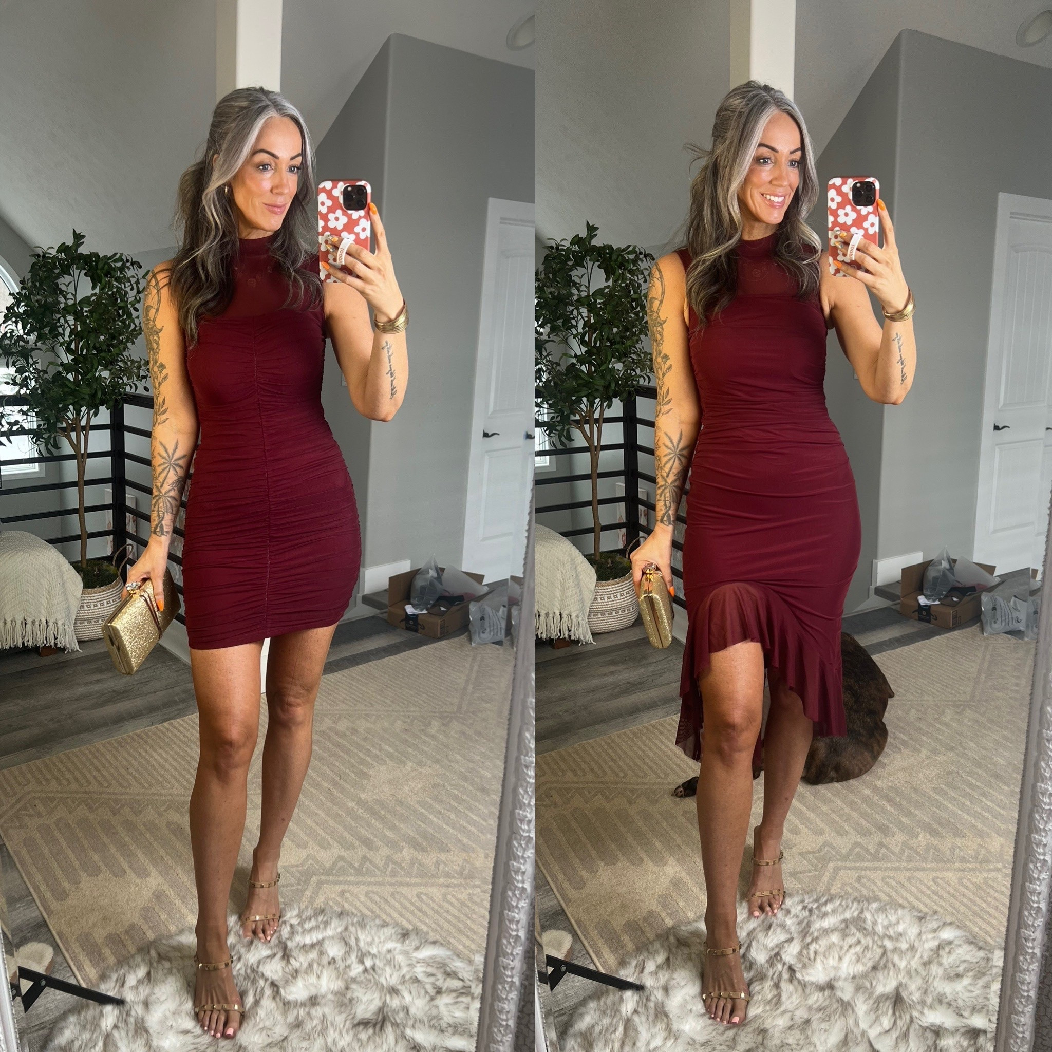 Same style of dress, two different lengths! I’m wearing size small.

#LTKOver40