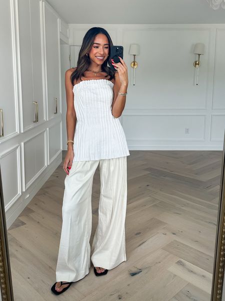 Use my code NENA20 for 20% off Anthropologie! Wearing size xs top and size 26 pants 🤍



Weekend outfit 
Summer outfit 
Dinner outfit 
Date night outfit 

#LTKsalealert #LTKstyletip #LTKfindsunder100