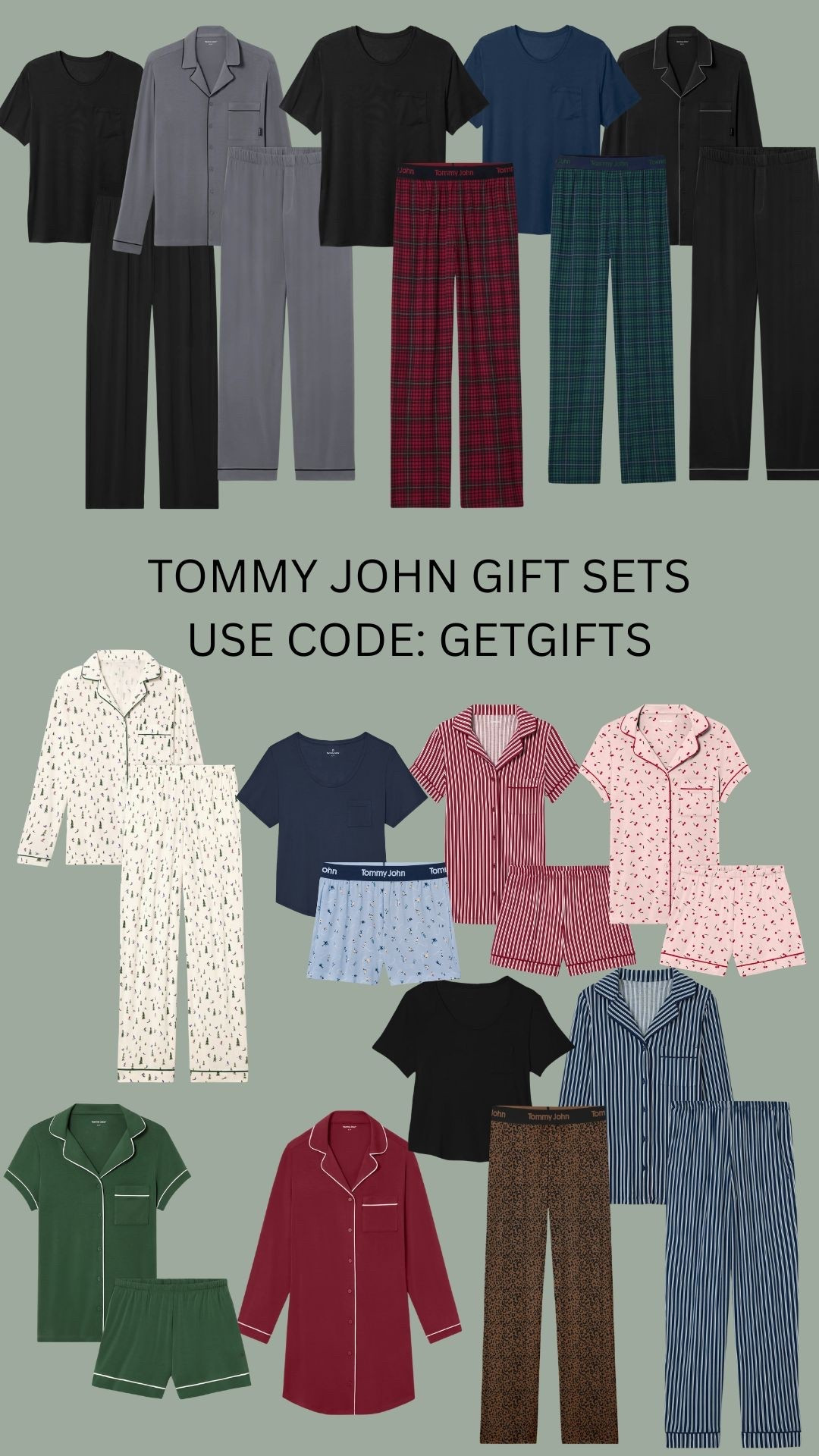 Our FAVORITE JAMMIES! 2 years later and they still look brand new! 🔗🩷 SO SOFT + such great quality! The perfect gift & so many prints + styles to choose from! 🎁🌙  USE CODE “GET GIFTS” ✨ #LTKPajamas #LTKpjs #LTKBestPajamas #LTKTommyJohns #LTKcozy #LTKbedtime #LTKgiftguides #LTKgiftideas #LTLForHim #LTKForHer #LTKOnSale #LTKChristmas

#LTKHoliday #LTKSaleAlert #LTKGiftGuide