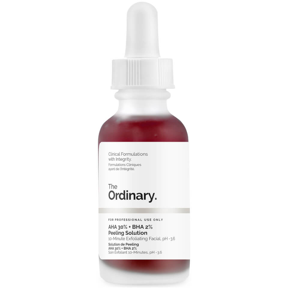 The Ordinary AHA 30% + BHA 2% Peeling Solution 30ml | Skinstore