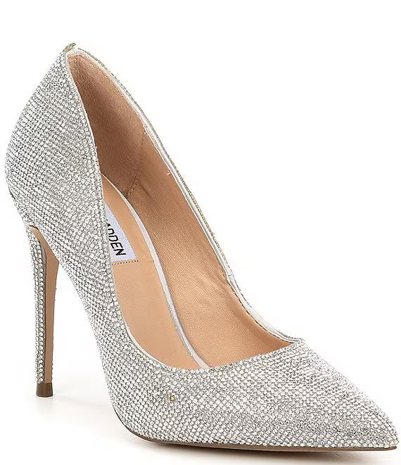Daisie Crystal Jeweled Pointed Toe Pumps | Dillard's