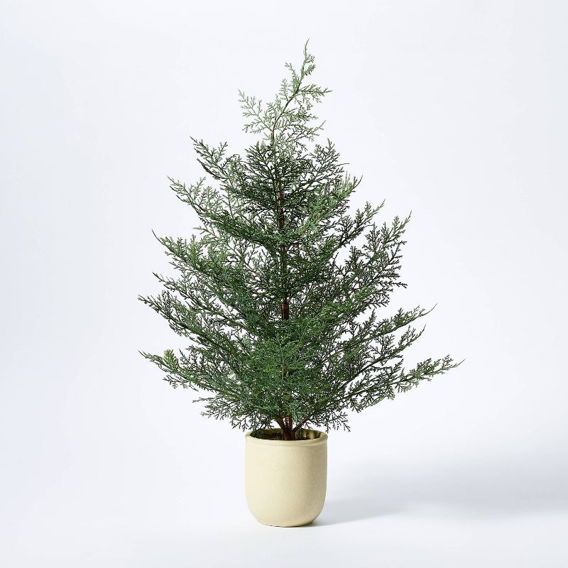Small Artificial Feathery Pine Tree - Threshold&#8482; designed with Studio McGee | Target