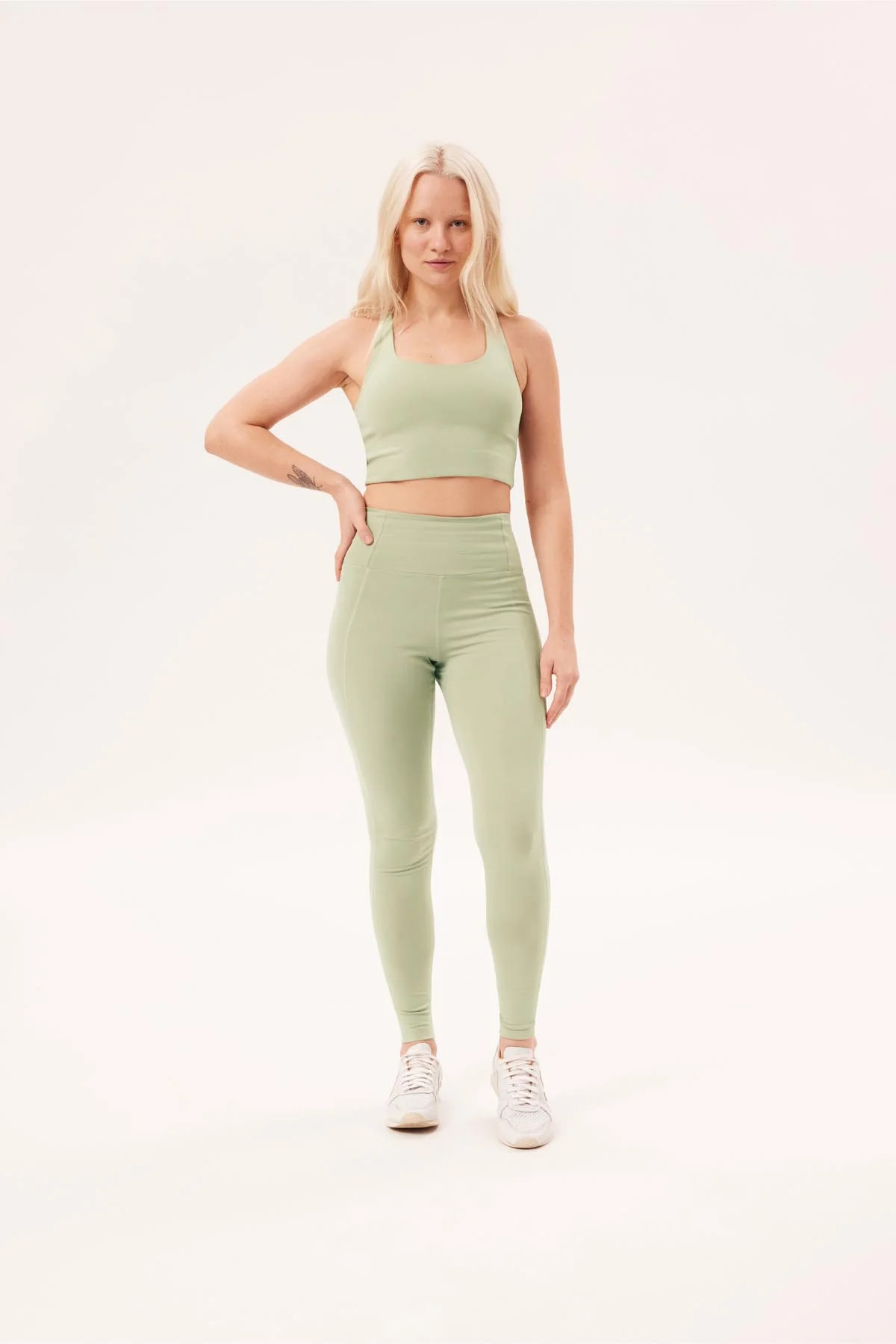 Matcha Compressive High-Rise Legging | Girlfriend Collective