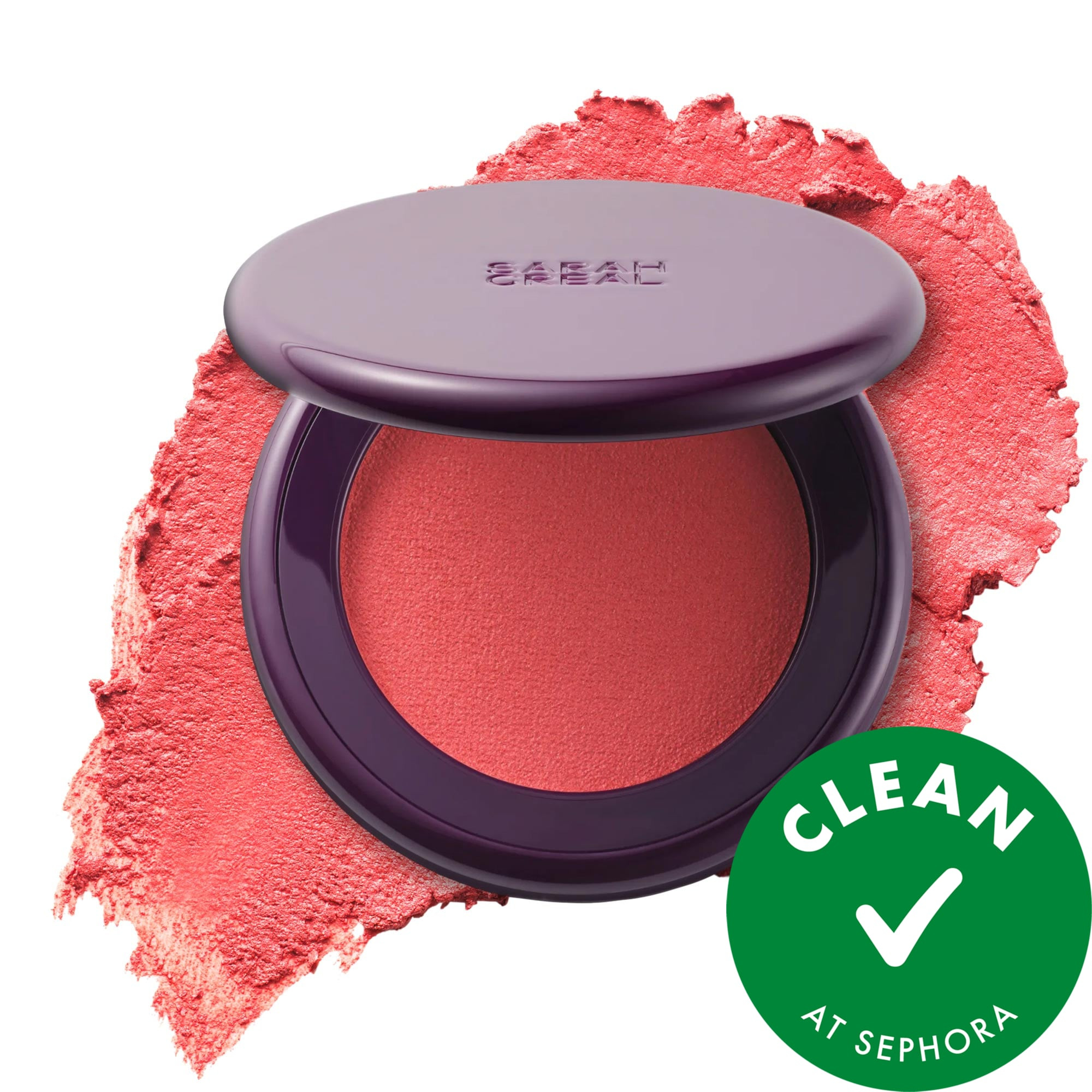 Sarah Creal Coming in Hot Blurring Pressed-Mousse Blush Satisfaction .15oz/4.5g | Sephora (US)