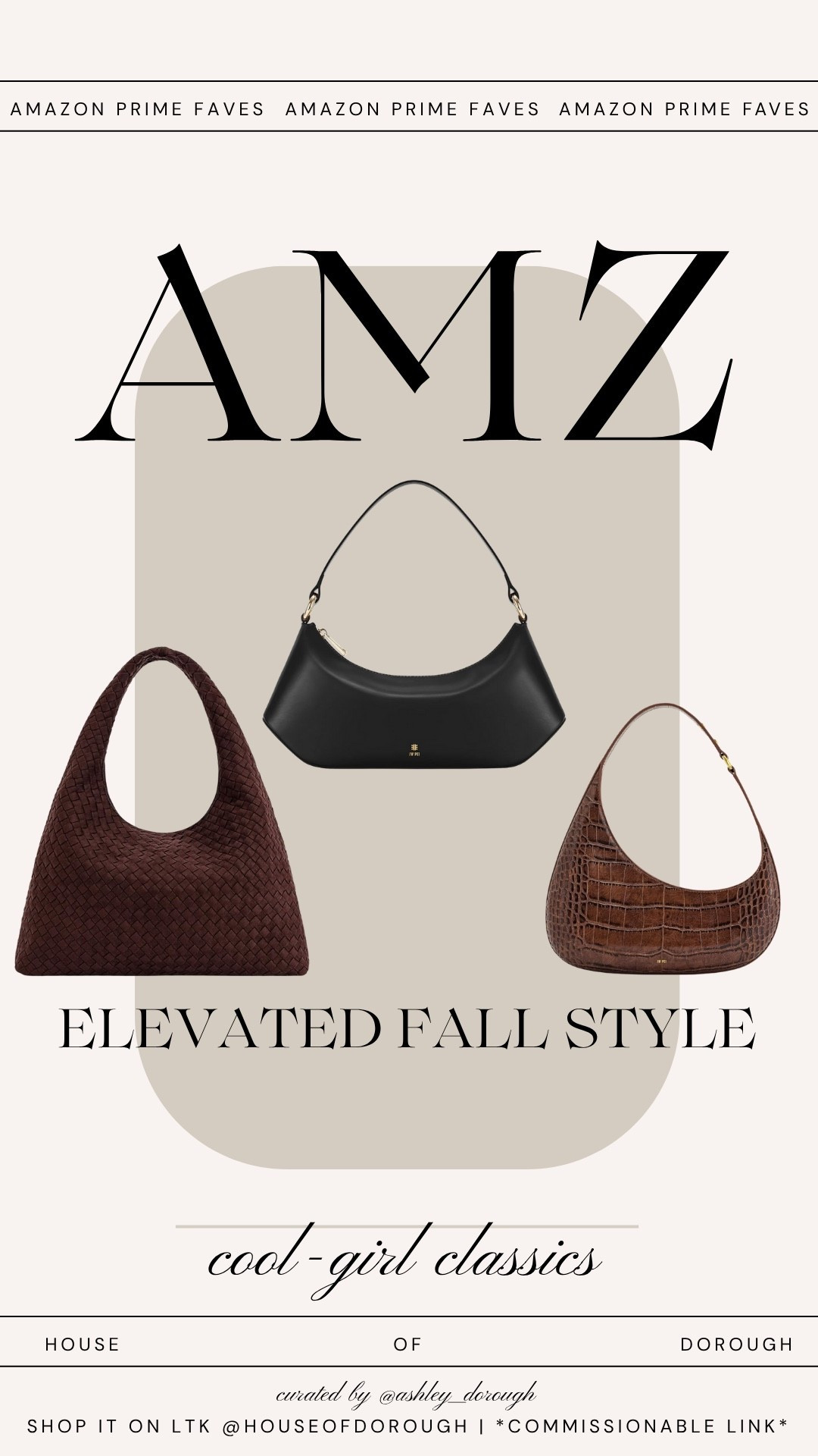 Elevated fall bags! These are on sale during prime day! 

Amazon finds, amazon fashion, amazon prime day, trendy fashion, fall fashion

#LTKOver40 #LTKSaleAlert #LTKItBag