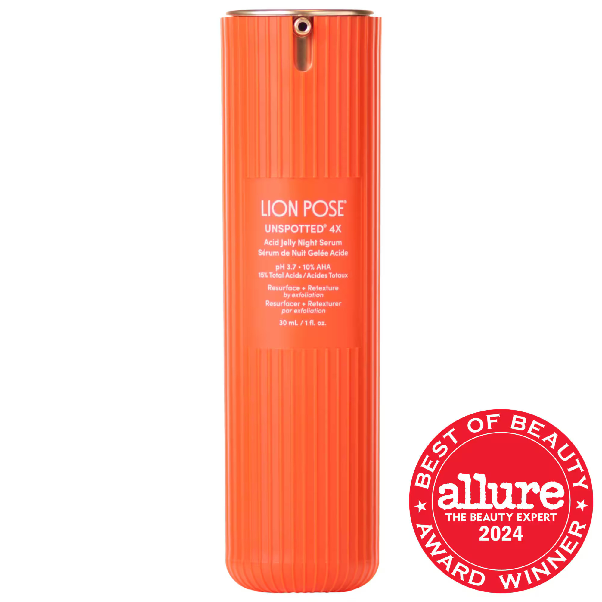 Lion Pose UNSPOTTED 4X Dark Spot + Hyperpigmentation AHA Serum 1 oz / 30 ml | Sephora (US)