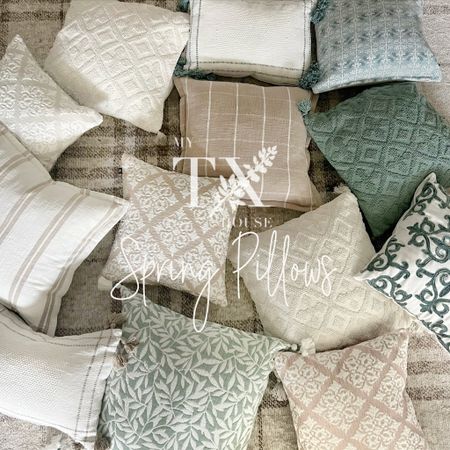 These new pillows launch 3/22 at 12:00pm CT. I’ll add the links to this post at that time! 

#LTKFind #LTKhome
