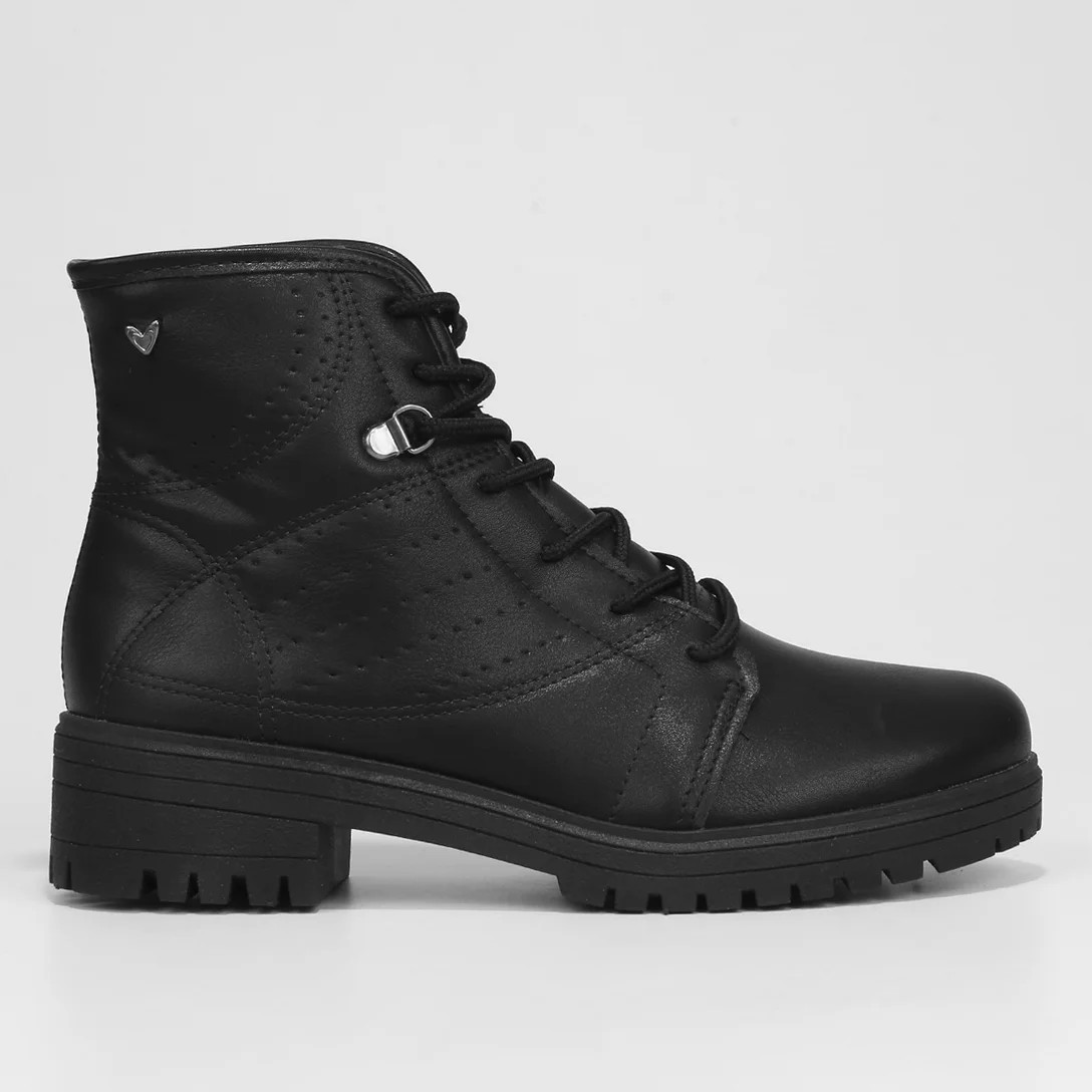 Bota Coturno Mississipi Tratorada Feminina - Preto | Netshoes (BR)