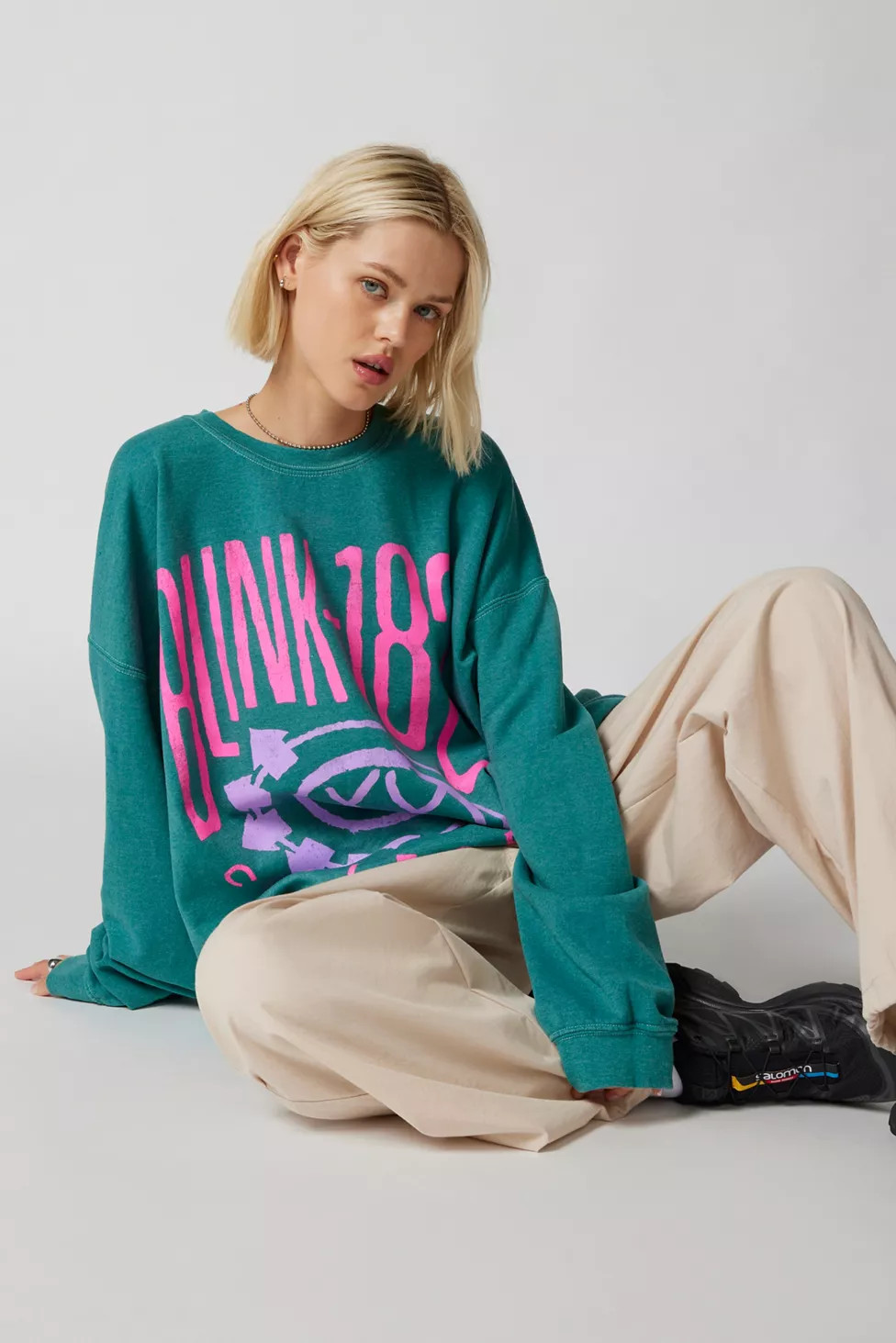 Blink 182 Punk Rock Sweatshirt | Urban Outfitters (US and RoW)