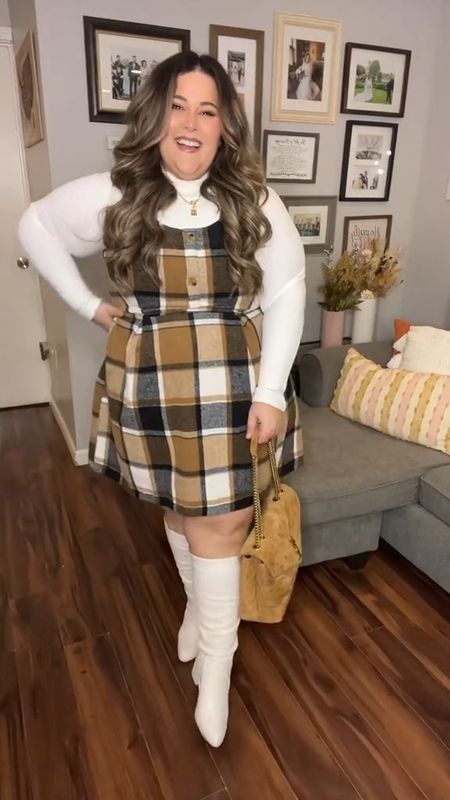 31 days of plus size outfits for Fall: day 7 ❤️

Wearing a size XL in this top and a 3X in the dress! 🥰

#LTKcurves #LTKSeasonal #LTKstyletip